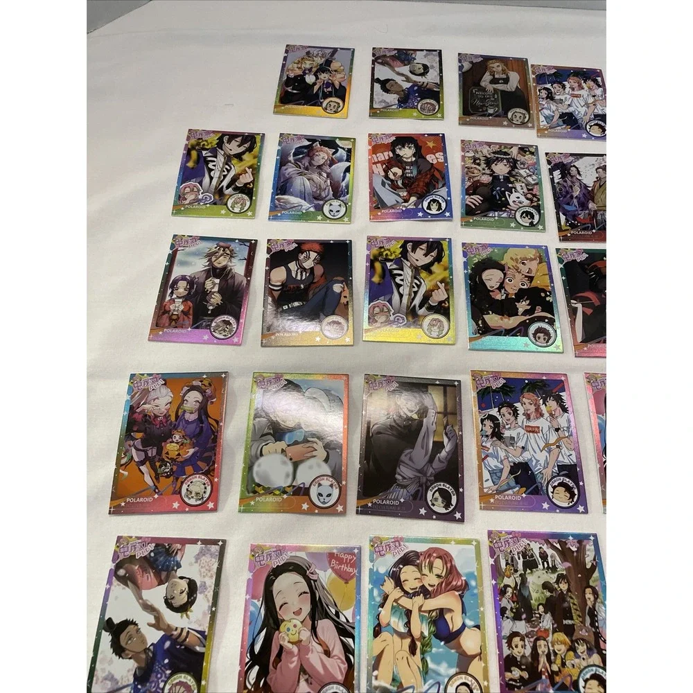 DZ Trading Cards Anime Demon Slayer Sailor Moon Etc‎ Set Of 40
